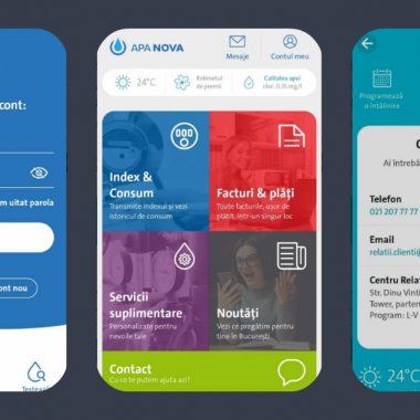 Apa Nova și-a lansat aplicație mobilă și o platformă online nouă