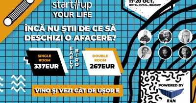 Startup Your Life: Primele locuri disponibile pentru ediția de toamnă