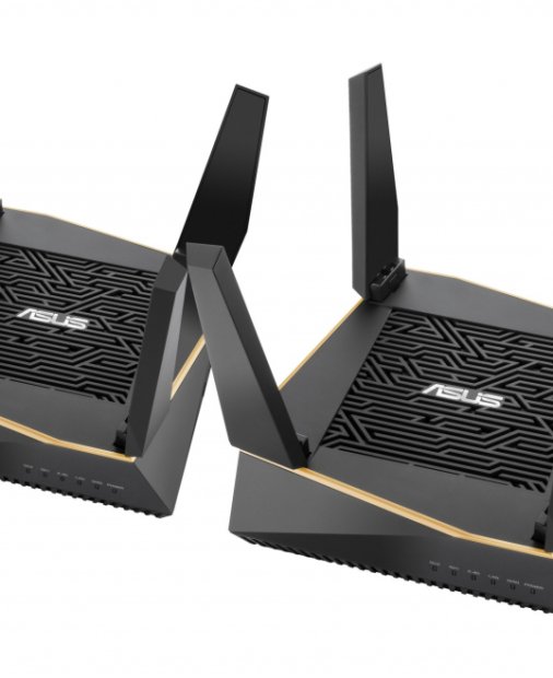 ASUS AiMesh AX6100 Wi-Fi e un sistem cu două routere