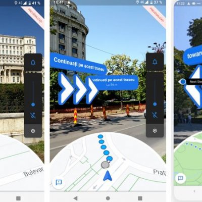 Google Maps te ghidează pe stradă cu ajutorul realității augmentate
