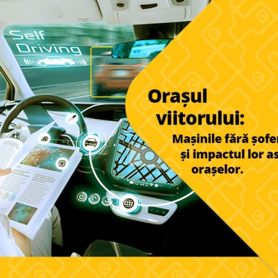 Orașul viitorului: robo-taxiurile. Transportul cu mașini autonome