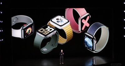 Apple anunță Apple Watch Series 5 cu always on display
