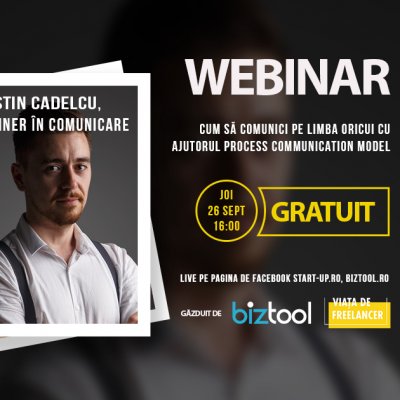 BizTool.ro, webinar gratuit: învață să comunici pe limba oricui