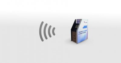 Banca Transilvania a instalat primul său bancomat 100% contactless