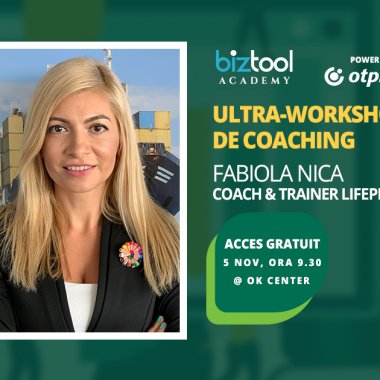 BizTool Academy, ultra-workshop gratuit: coaching pentru antreprenori