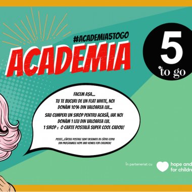 „Academia 5 to go”, susține tinerii din centrele de plasament
