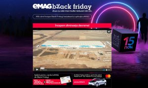 eMAG - Site-ul a fost deschis la ora 7.26 de Black Friday 2019