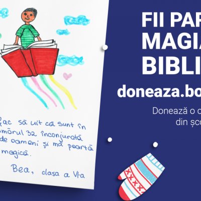 Magia unei biblioteci: donează cărți prin Bookster pentru copii