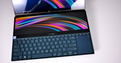 Review ASUS ZenBook Duo cu procesor Intel de a 10-a generație 
