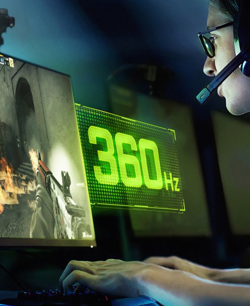 Nvidia și Asus lansează primul monitor cu o rată de refresh de 360 Hz