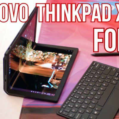 HANDS ON Lenovo Thinkpad X1 Fold - cum este primul PC pliabil din lume