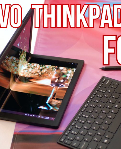 HANDS ON Lenovo Thinkpad X1 Fold - cum este primul PC pliabil din lume