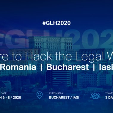 Se caută soluții juridice digitale: înscrieri pentru Global Legal Hackathon 2020