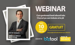 VIDEO BizTool.ro, webinar gratuit: cum gestionezi banii afacerii tale