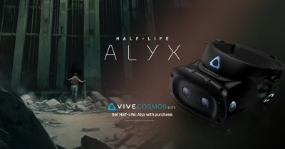 HTC VIVE Cosmos Elite s-a lansat oficial și vine cu noul joc Half-Life: Alyx