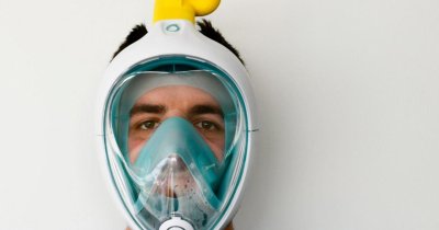 Coronavirus | Cum să transformi măști de snorkeling în măști cu ventilatoare