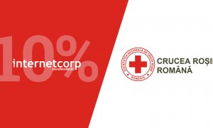 InternetCorp donează 10% din campaniile de comunicare către Crucea Roșie Română