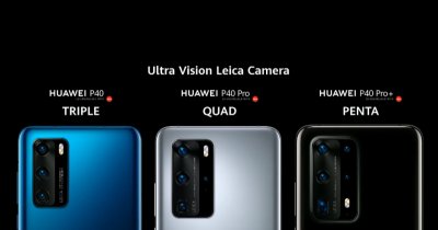 Huawei P40 Pro, P40 Pro + și P40, anunțate oficial: monștri foto/video