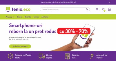 Fenix.eco, startupul românesc similar Flip.ro, vinde telefoane SH recondiționate