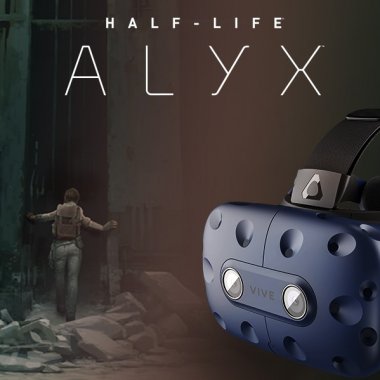 HTC Vive Pro Full Kit vine la pachet cu Half Life: Alyx