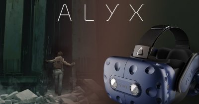 HTC Vive Pro Full Kit vine la pachet cu Half Life: Alyx