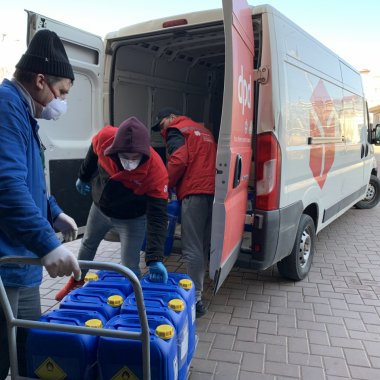 7,5 tone de echipamente aprovizionate gratuit în spitalele din România