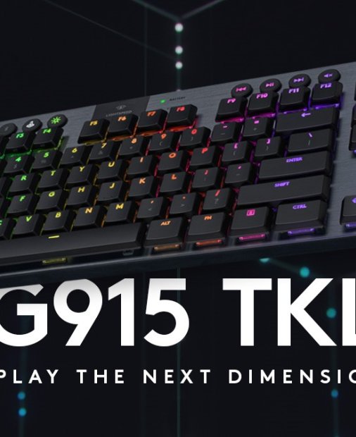 Logitech G lansează tastatura mecanică de gaming wireless G915 TKL