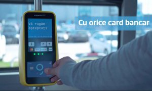 Bucureștiul contactless: Plata cu cardul în autobuzele STB, mulțumită BCR