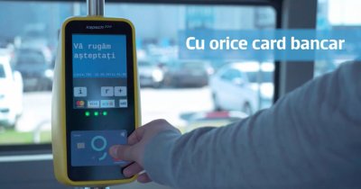 Bucureștiul contactless: Plata cu cardul în autobuzele STB, mulțumită BCR