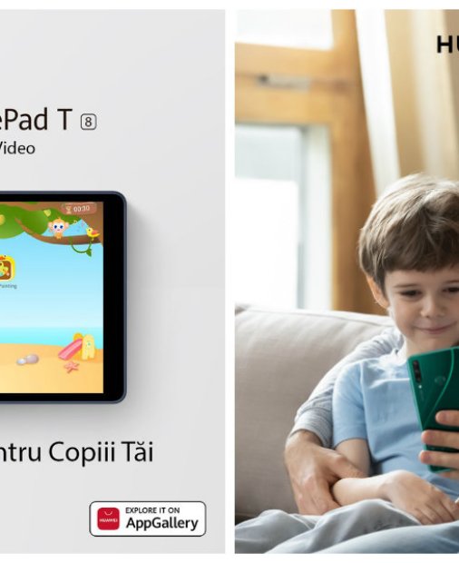 Idei de cadouri de 1 iunie: Gadgeturi de la Huawei pentru Ziua Copilului