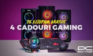 PC Garage oferă cadou 4 periferice de gaming la achiziția unui sistem de gaming