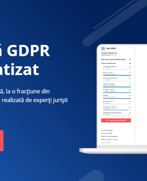 StartGDPR, startupul care îți generează automat documentația GDPR personalizată