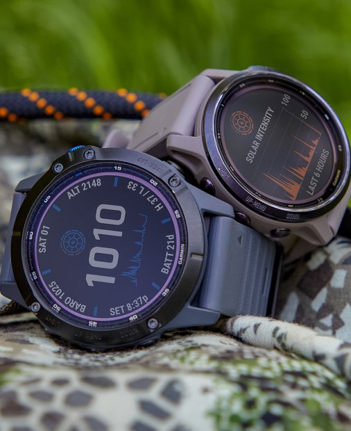 Smartwatch-urile Garmin se încarcă de la soare