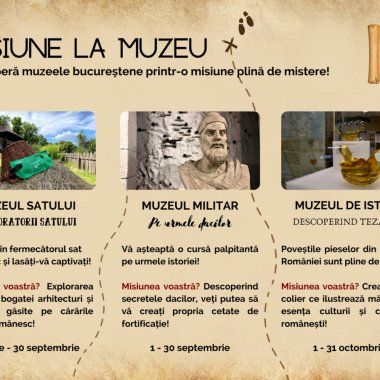 Museum Quest, un treasure hunt în trei muzee din București