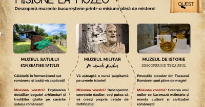 Museum Quest, un treasure hunt în trei muzee din București