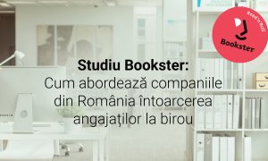 Studiu Bookster: Cum abordează companiile întoarcerea angajaților la birou