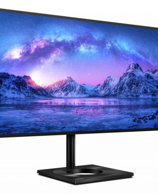 Monitorul Philips dedicat graficienilor și celor din domeniul financiar