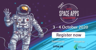 NASA Space Apps Challenge România: înscrieri deschise și teme anunțate