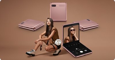 AMC tehnologia întâlnește moda: Prêt-à Z Flip, colecție Samsung & Fashion Days