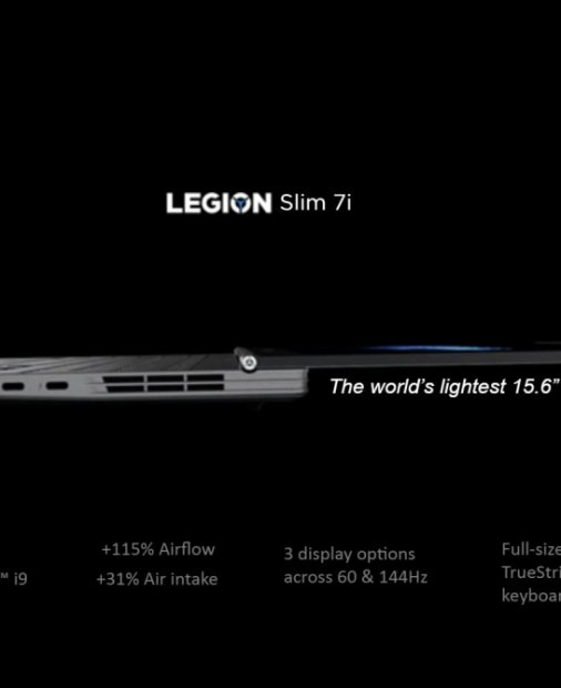 Lenovo Legion Slim 7i e un laptop portabil de gaming care promite multe