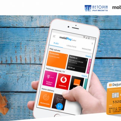 Carduri de masă integrate în aplicația Netopia ca să comanzi de la restaurante