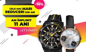 WatchShop.ro sărbătorește 11 ani de existență cu o campanie de reduceri