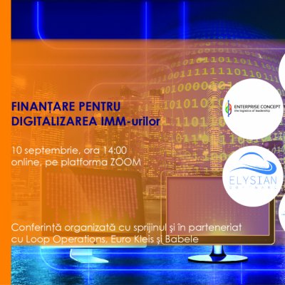 IMM-urile pot accesa 100.000 de euro pentru digitalizare. Află cum pe 10 sept.