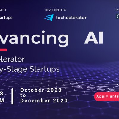 Advancing AI, accelerator Google & Techcelerator. Finanțări de până la 200.000 €