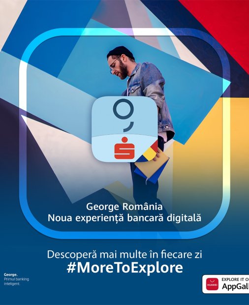 Aplicația George de la BCR ajunge în Huawei AppGallery