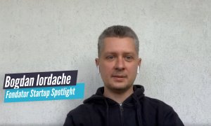 [VIDEO] Bogdan Iordache, Startup Spotlight: „Premiul a ajuns la 225.000 de euro”