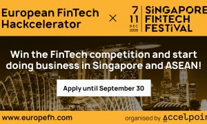 European FinTech Hackcelerator 2020: get your business on the Asian market