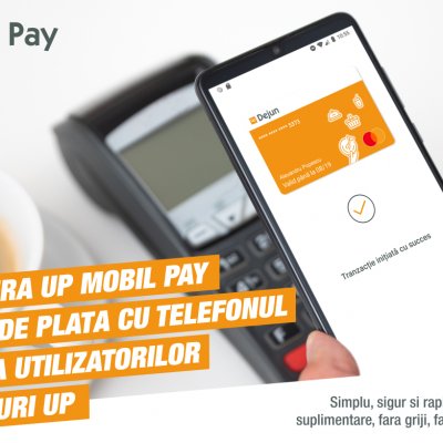 Cardurile de masă din România pot fi folosite contactless cu telefonul