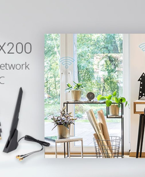 QNAP lansează placa de rețea QXP-W6-AX200 dual band Wi-Fi pentru NAS și PC