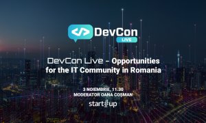 LIVE VIDEO Tendințe și viitorul IT-ului în România la DevCon Live